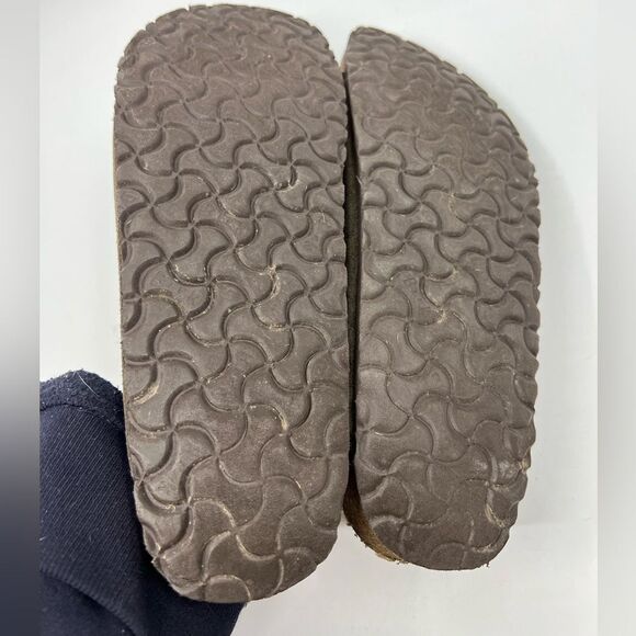 Birkenstock Arizona Dark Brown Suede Sandals Slide EU42 US W 11 M 9 Narrow Width main image 9